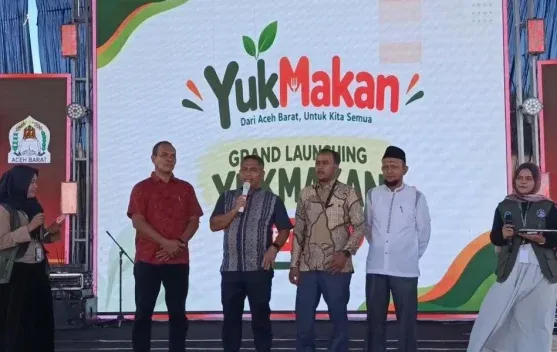 Pemkab Aceh Barat Dukung Peluncuran Aplikasi YukMakan untuk Promosi Kuliner dan UMKM