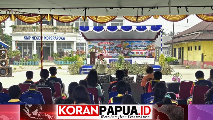 Dinkes Mimika Perkuat Aksi Bergizi di Sekolah untuk Cegah Anemia Remaja