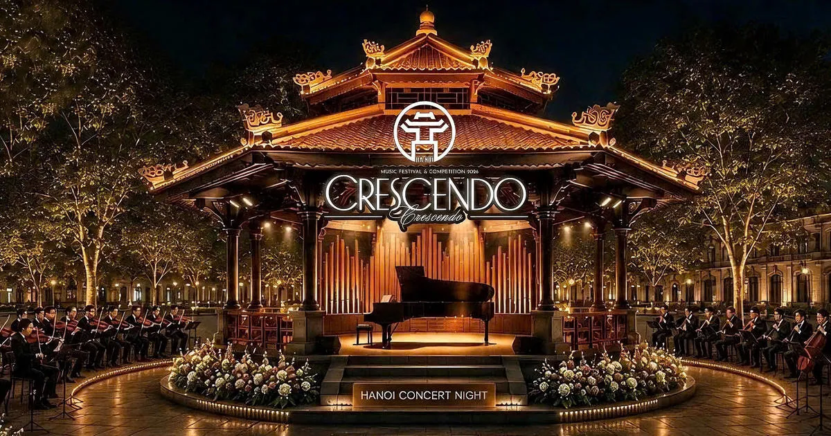 Konser “Crescendo - Connecting Symphony” Siap Digelar di Tepi Danau Hoan Kiem, Hanoi