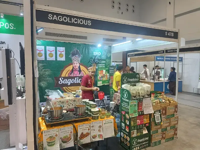 Sagolicious Pamerkan Inovasi Olahan Sagu di Café & Brasserie Expo Indonesia 2026