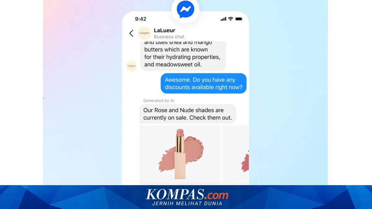 Meta Luncurkan Business Agent, Asisten AI untuk Layani Pelanggan 24 Jam di WhatsApp, Instagram, dan Messenger
