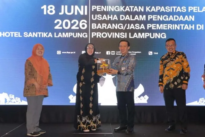 Pemprov Lampung dan LKPP Dorong Pelaku Usaha Lokal Masuk Ekosistem Pengadaan Digital