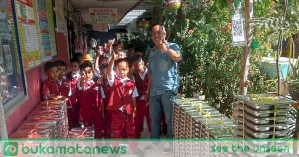 SPPG Biringkanaya PAI 1 Makassar Potong Dua Sapi untuk Menu MBG 3.302 Penerima Manfaat