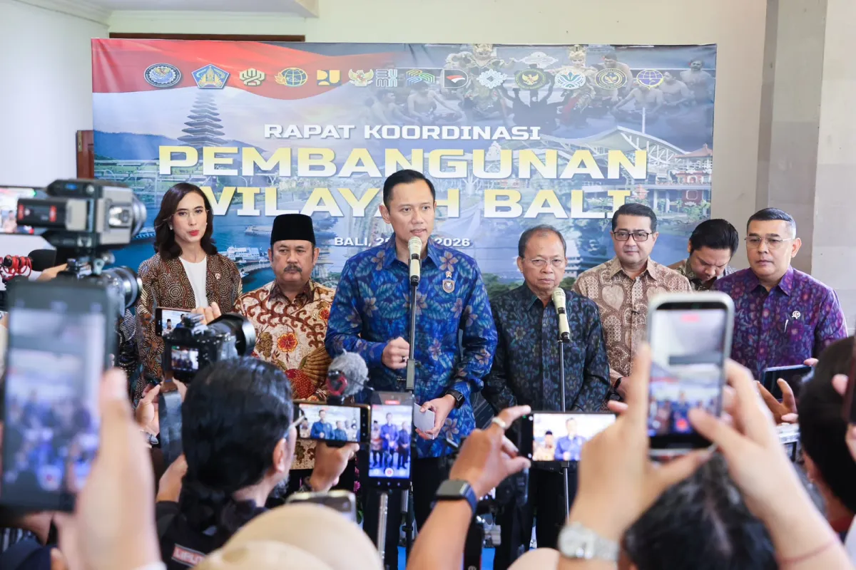AHY: Infrastruktur, Konektivitas, dan Tata Ruang Harus Terpadu untuk Pembangunan Bali Berkelanjutan