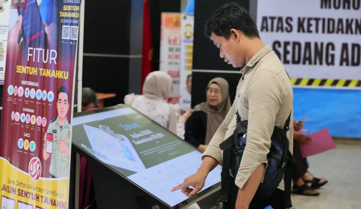 Fitur Antrian Daring Sentuh Tanahku Bantu Atur Jadwal ke Kantor Pertanahan