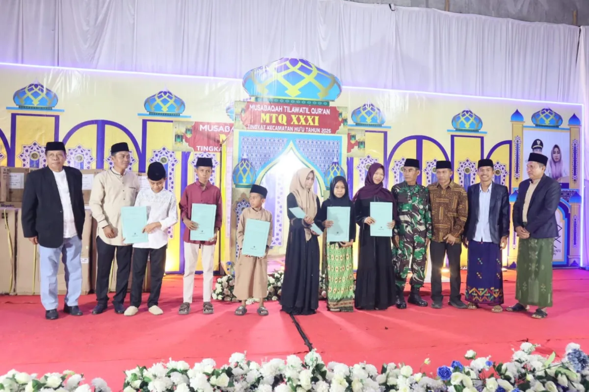 Penutupan MTQ Kecamatan Hu’u di Desa Adu: Kolaborasi Pemdes, Warga, dan Dunia Usaha Tuai Apresiasi