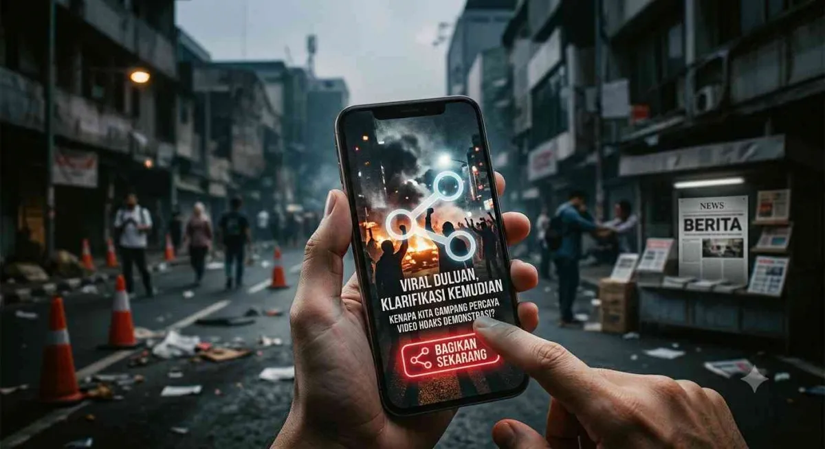 Video Demonstrasi Lama Kembali Viral, Pemerintah Ingatkan Publik Waspada Hoaks