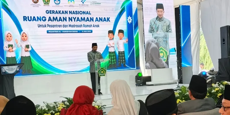 Kemenag Luncurkan Gerakan Nasional Ruang Aman Nyaman Anak untuk Perkuat Tata Kelola Pesantren