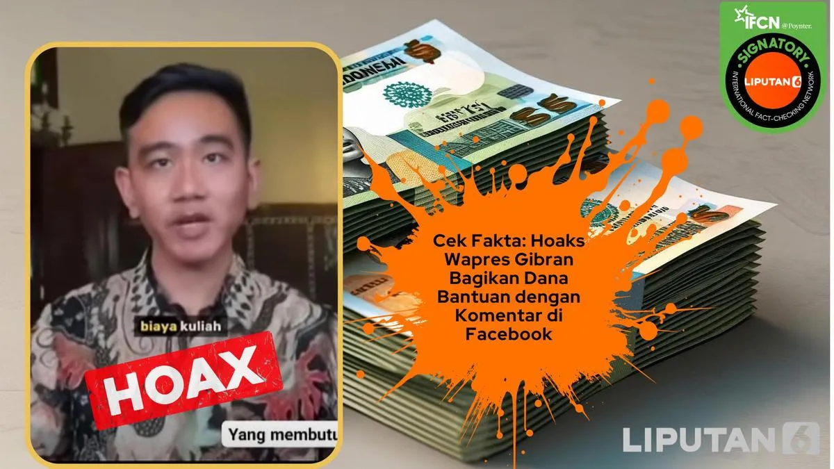 Hoaks Mencatut Nama Gibran Beredar di Media Sosial, Video Disebut Hasil Suntingan AI
