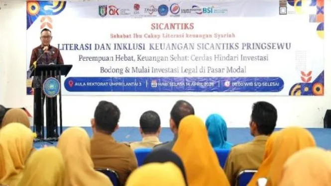 OJK dan Pemkab Pringsewu Luncurkan Program SICANTIKS untuk Perkuat Literasi Keuangan Syariah Perempuan