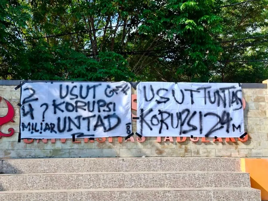 Mahasiswa Untad Desak Rektor Transparan soal Tindak Lanjut Audit Pengadaan