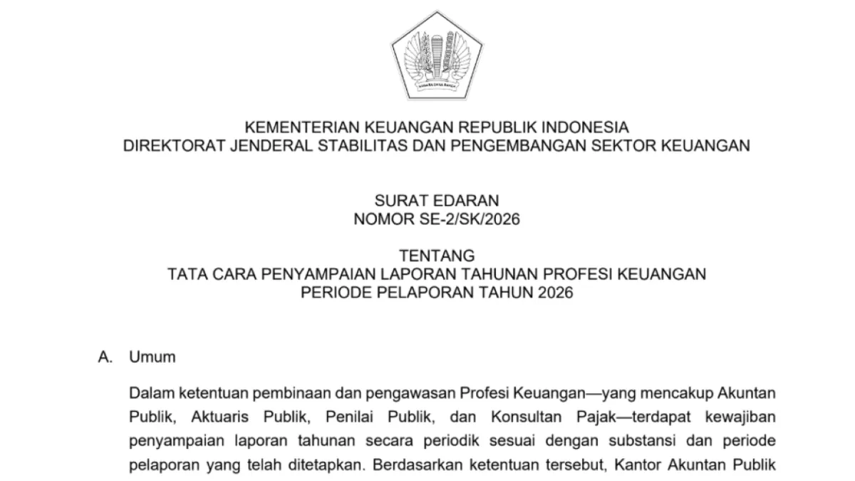 Kemenkeu Ubah Mekanisme Laporan Tahunan Konsultan Pajak 2025, Wajib Lewat Tautan Khusus