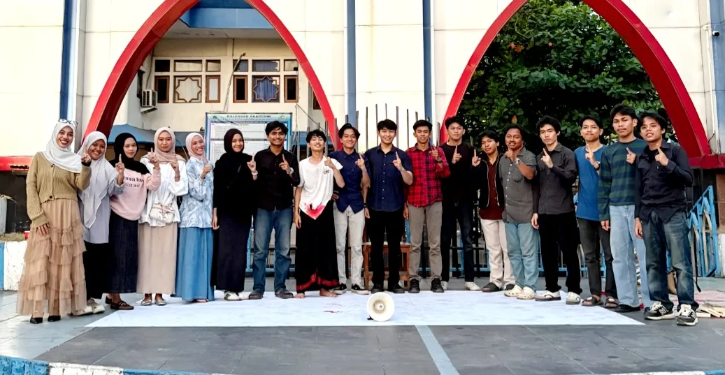 BEM FISIP Unismuh Makassar Gelar AKSI 28 Jilid 1, Angkat Kritik Sosial Lewat Seni dan Literasi