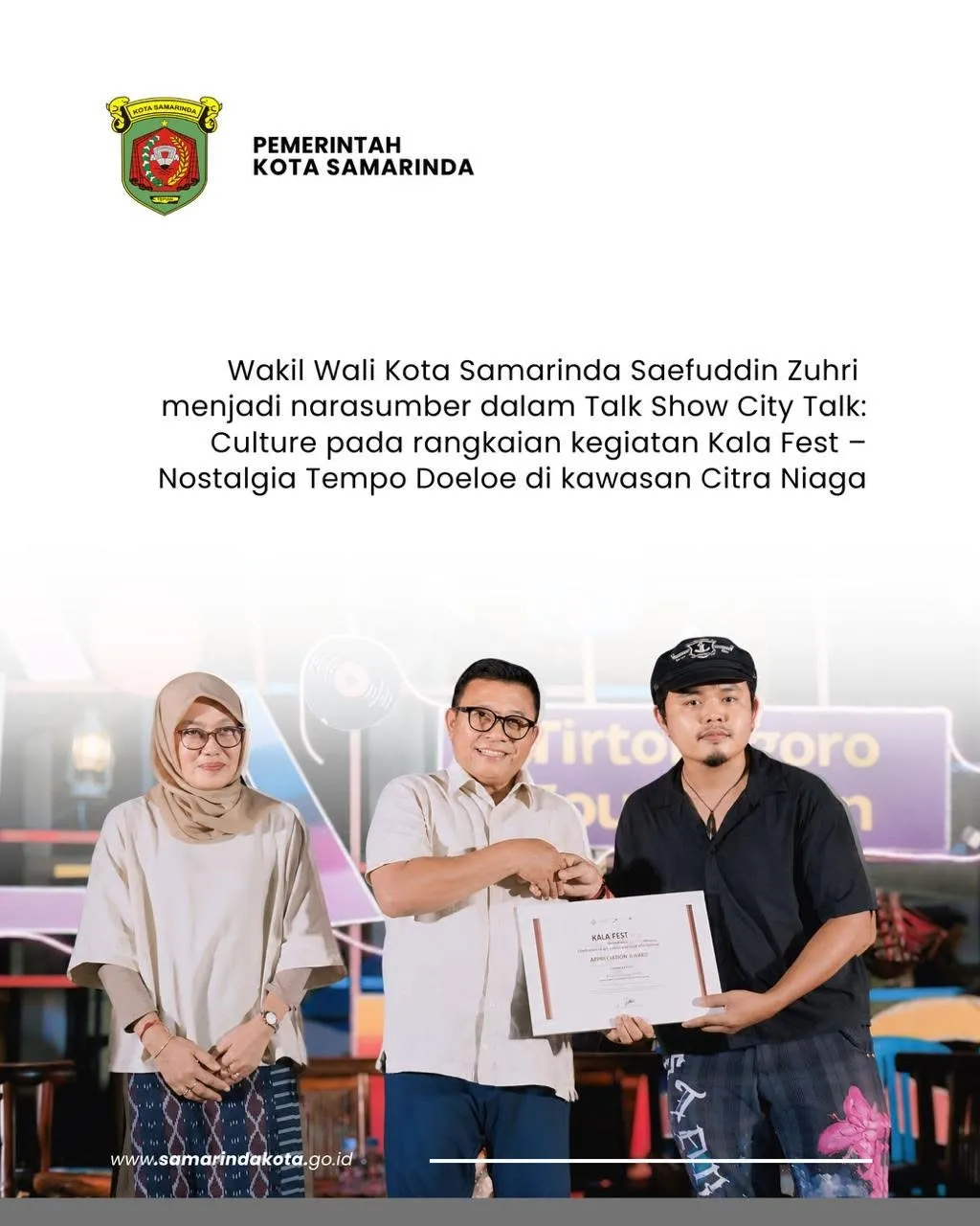 Wawali Samarinda Ingatkan Generasi Muda: Kemajuan Gadget Harus Sejalan dengan Pelestarian Budaya Lokal