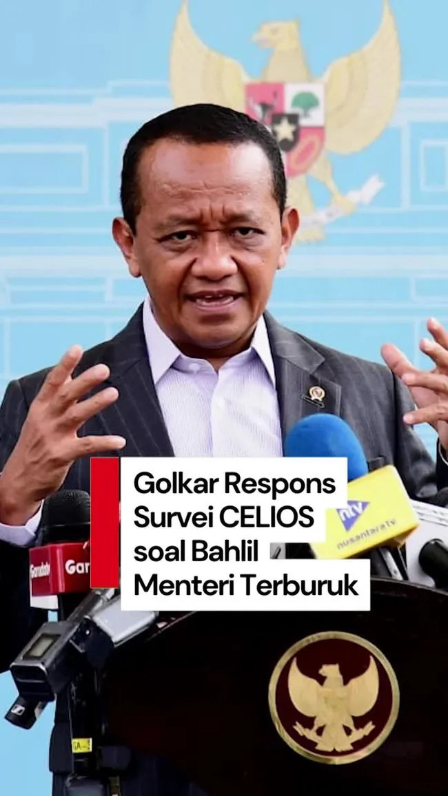 Survei CELIOS, Bahlil dan Pigai Dinilai Terburuk: Ketika Angka, Kepercayaan, dan Tuduhan Konspirasi Bertemu
