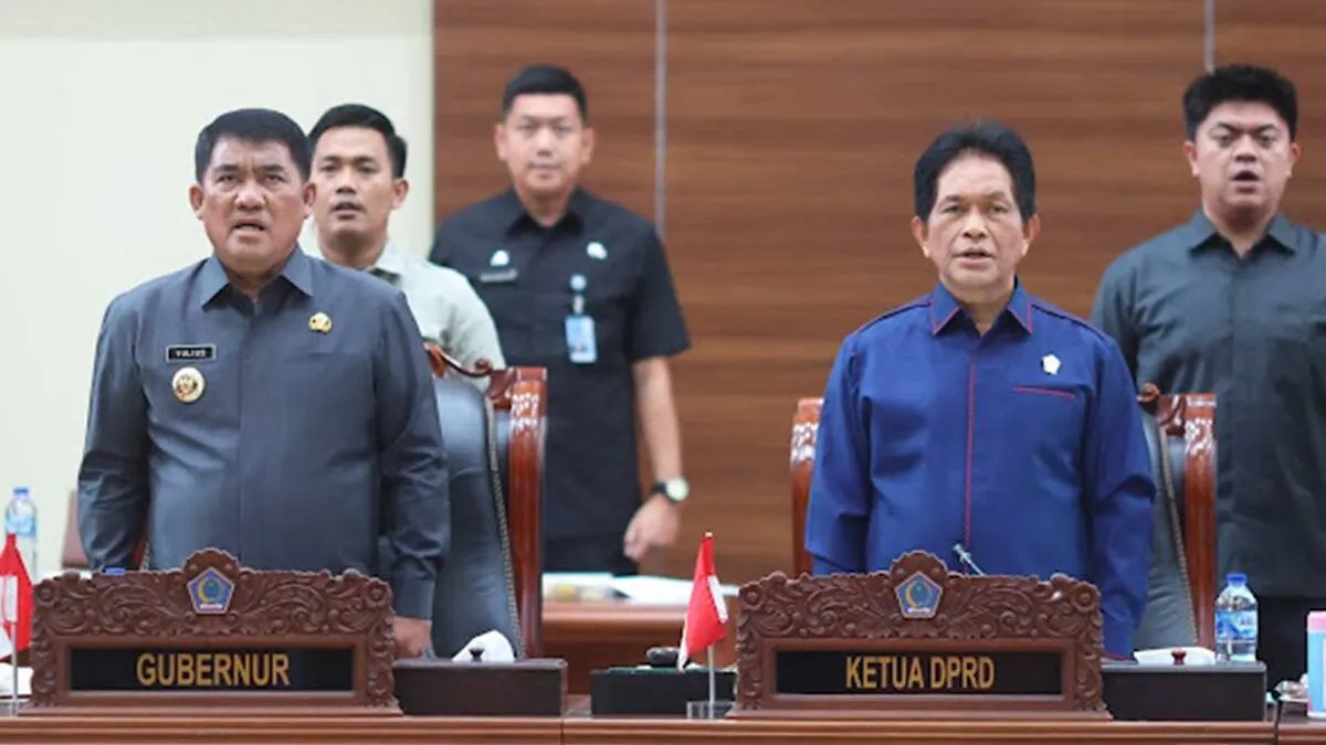 Gubernur Yulius Selvanus Tegaskan Pertanggungjawaban APBD Secara Terbuka dalam Paripurna DPRD Sulut