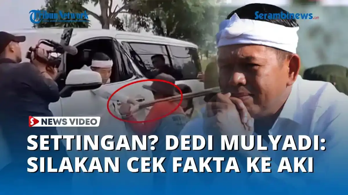 Dedi Mulyadi Bantah Video Blusukan dengan Kakek Pemulung Settingan, Minta Publik Cek Langsung
