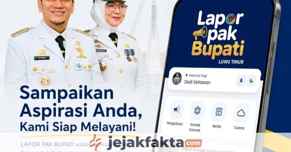 Pemkab Luwu Timur Luncurkan Aplikasi “Lapor Pak Bupati” pada HUT ke-23, Warga Bisa Sampaikan Aduan via Ponsel