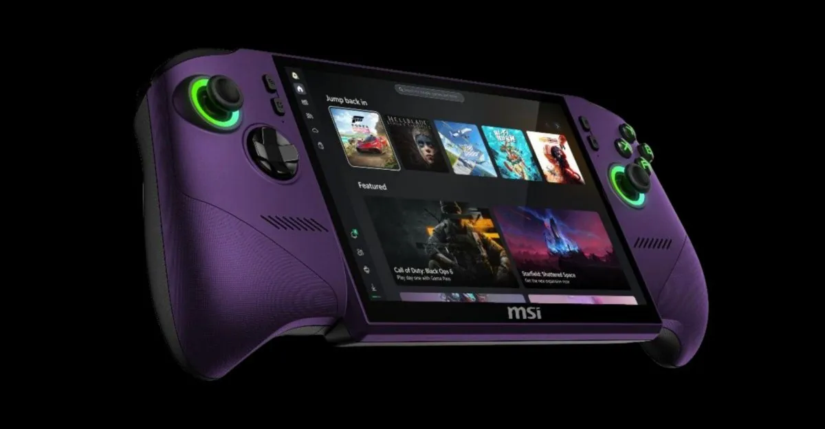 MSI Perkenalkan Claw 8 EX AI Plus, Handheld Pertama dengan Prosesor Intel Arc G3 Extreme