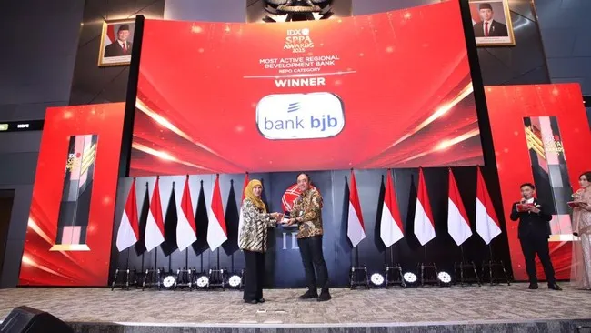 bank bjb Raih Penghargaan SPPA BEI Award 2025