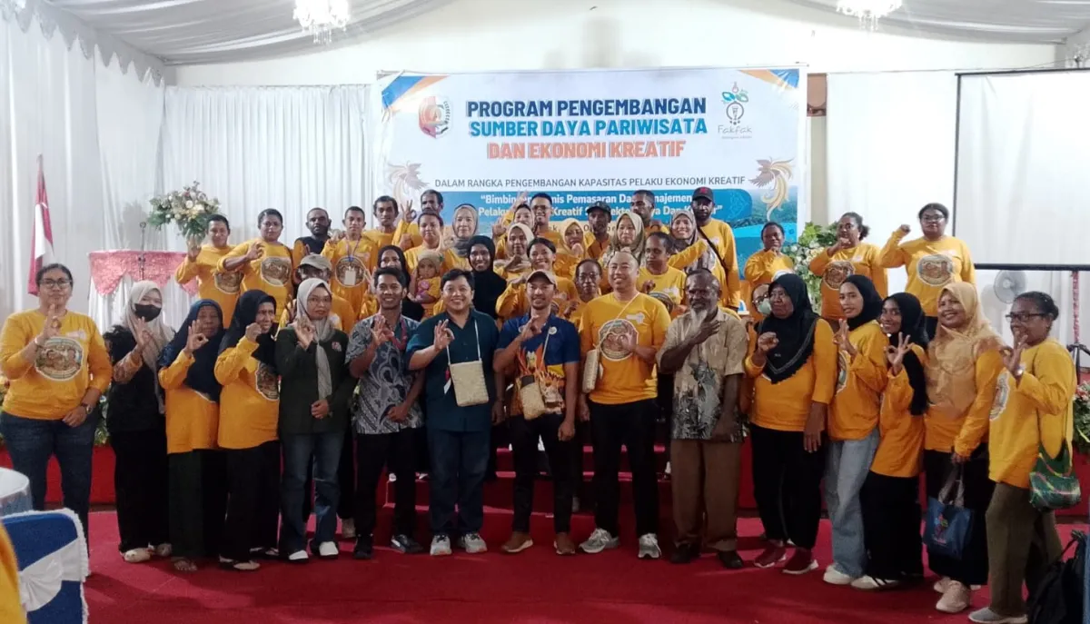 Disparbud Fakfak Gelar Bimtek Pemasaran dan Manajemen untuk Pelaku Kriya dan Kuliner