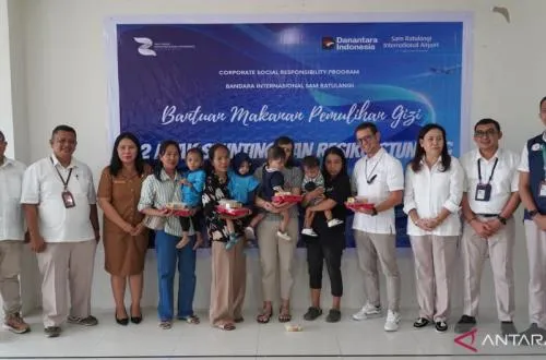 InJourney Airports Jalankan Program Kesehatan dan Pemulihan Gizi untuk Warga Manado dan Minahasa Utara