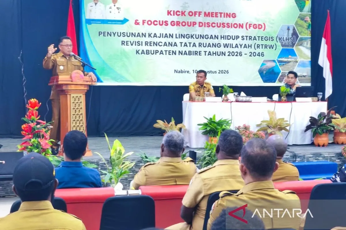 Pemkab Nabire Integrasikan Kepentingan Masyarakat Adat dalam Penyusunan KLHS dan Revisi RTRW 2026–2046