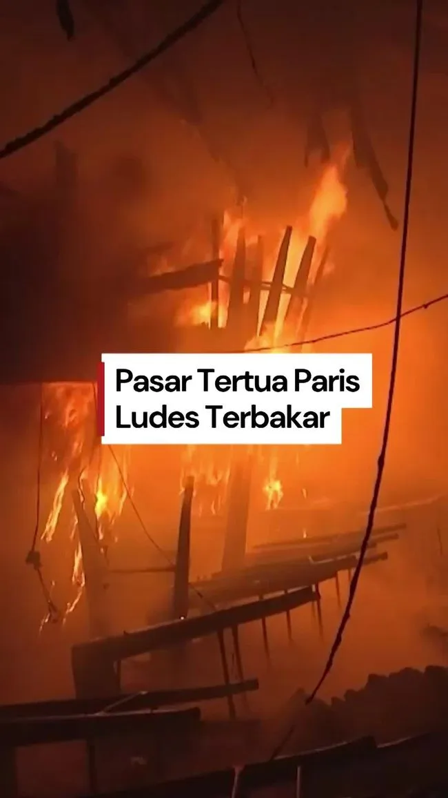 Pasar Tertua Paris Terbakar: Ketika Sejarah Kuliner Lenyap dalam Semalam