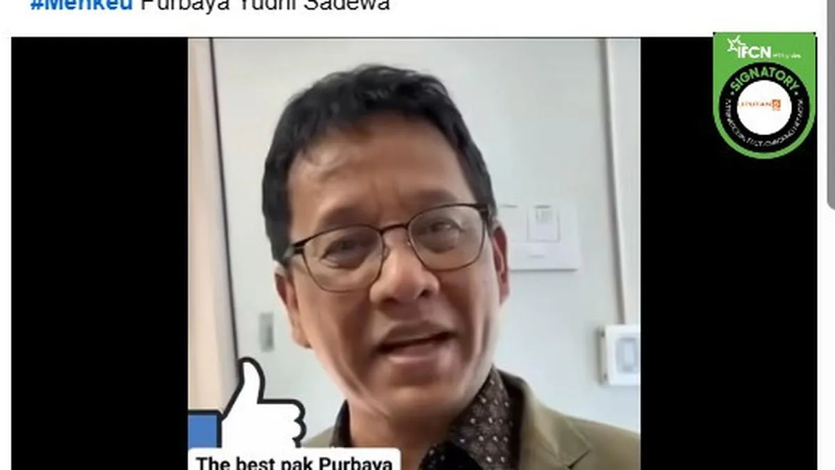 Cek Fakta: Video Menkeu Purbaya Disebut Ungkap Dana Desa Dikorupsi Terdeteksi Hasil Rekayasa AI