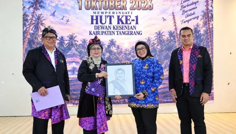 HUT ke-1 DKKT, Wabup Tangerang Dorong Pelestarian Seni, Budaya, dan Kuliner Lokal