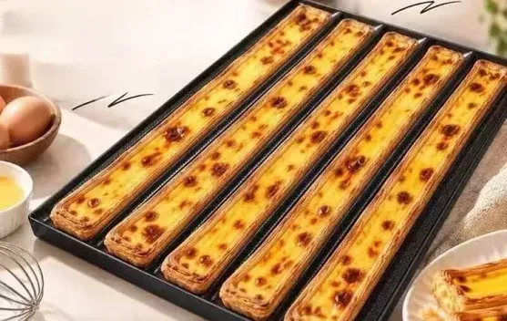 Long Egg Tart, Inovasi Tart Telur Berbentuk Memanjang yang Viral di Asia