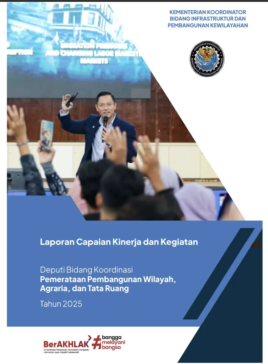 Laporan Kinerja 2025 Deputi Koordinasi Pemerataan Pembangunan Wilayah, Agraria, dan Tata Ruang