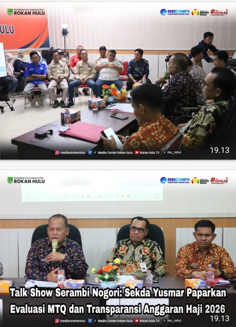 Talk Show Serambi Nogori di Rohul Bahas Arah Kebijakan Daerah dan Transparansi Informasi Publik