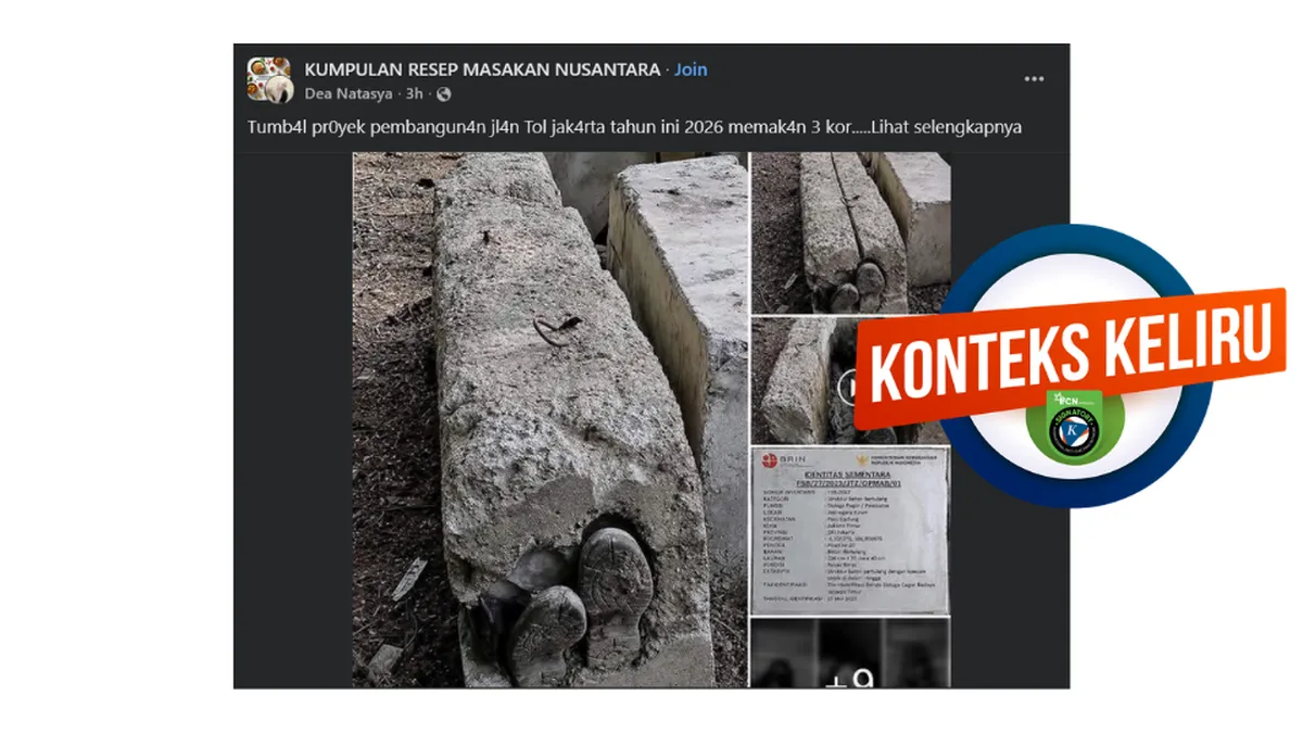 Viral Foto Diduga Tumbal Proyek Tol Jakarta, Ternyata Materi Promosi Film