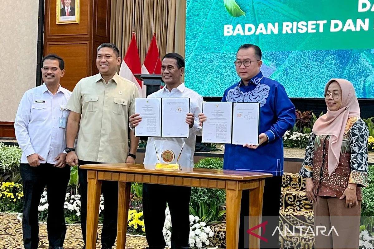 Kementan dan BRIN Perkuat Kolaborasi Riset untuk Dukung Swasembada Pangan dan Hilirisasi Pertanian