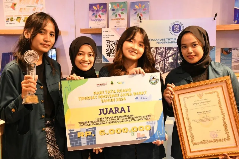 Tim Vikasa Kendra Raih Juara 1 Lomba Infografis Hari Tata Ruang Tingkat Jawa Barat