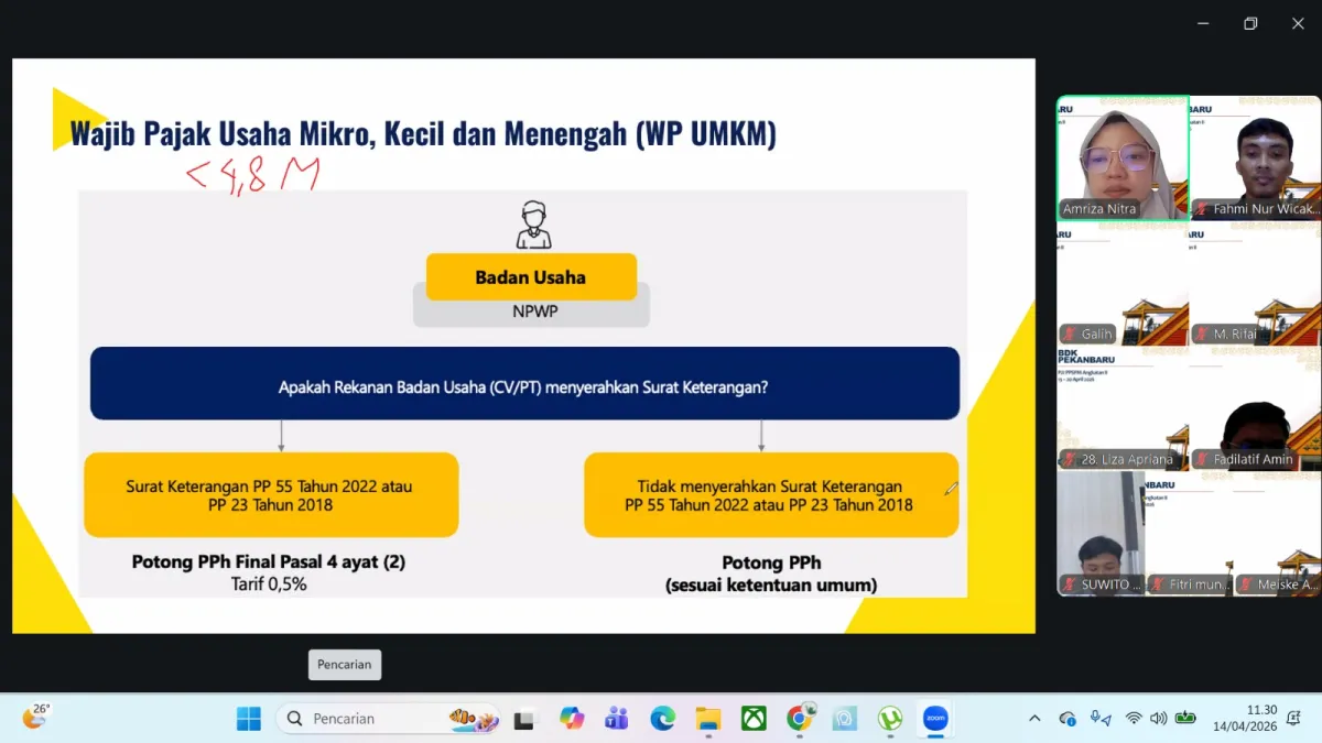 Hari Kedua PJJ PPSPM, Sekretariat Bawaslu Banyumas Dalami Peran dalam Pengelolaan Keuangan