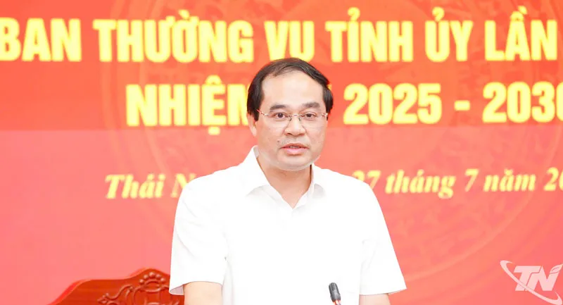 Komite Tetap Partai Provinsi Thai Nguyen Bahas 10 Isu Pembangunan Partai dan Sosial-Ekonomi