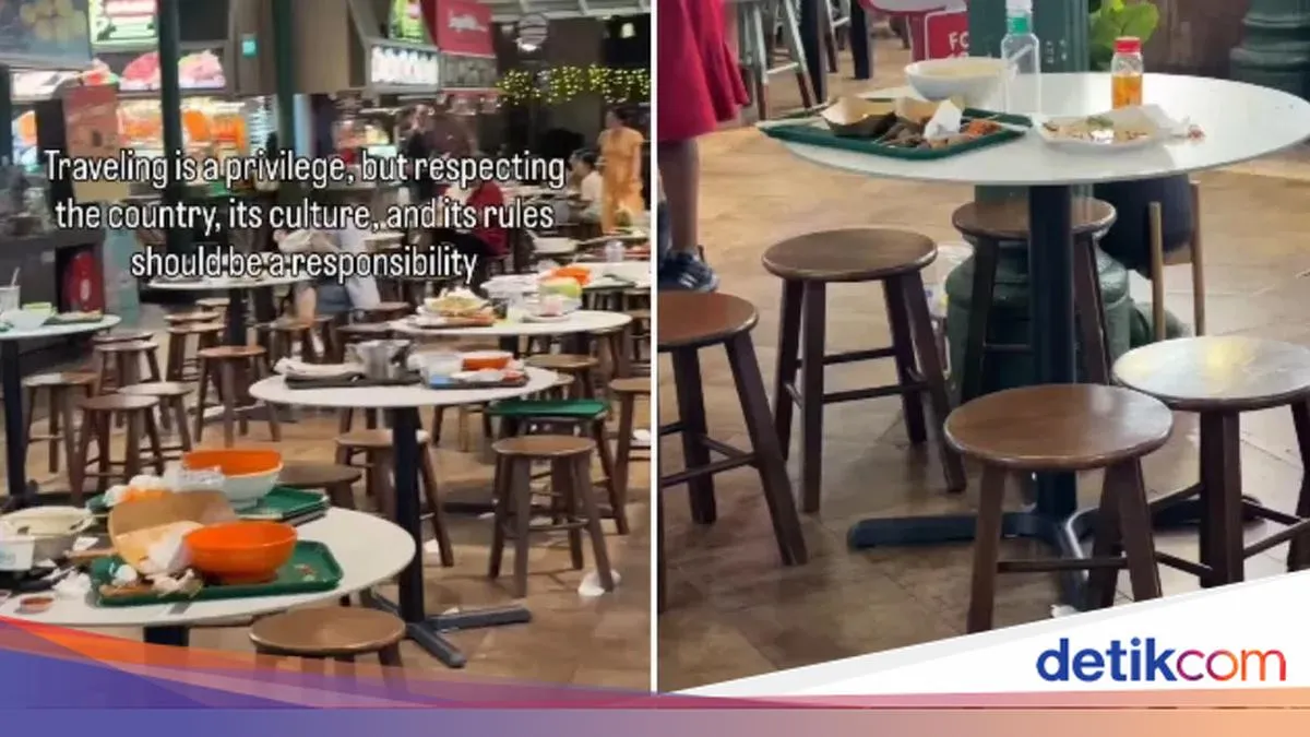 Ketika Piring Kotor Menjadi Cermin Kota: Viral Turis Kecewa di Pusat Kuliner Singapura dan Pelajaran bagi Indonesia