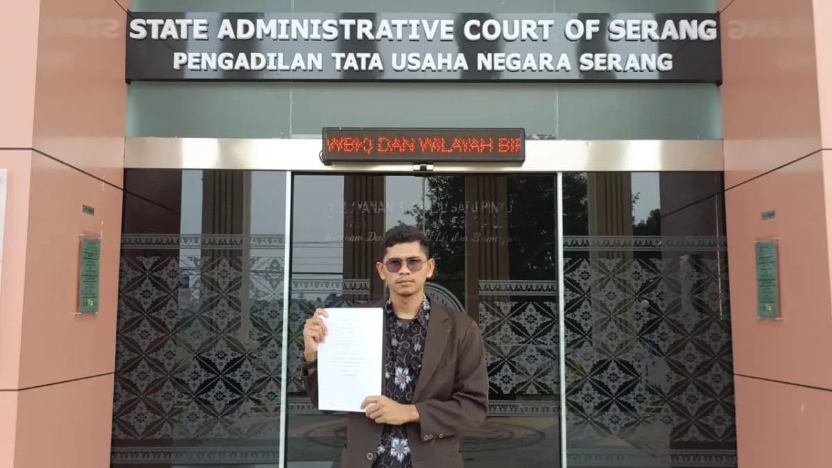 Sidang Perdana Gugatan Seleksi JPT Pratama Tangsel Digelar di PTUN Serang