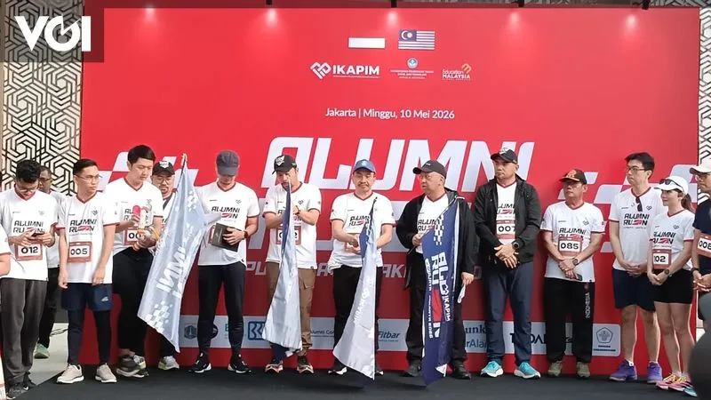 IKAPIM Gelar Alumni Run Putrajaya-Jakarta 2026 di Senayan, Diikuti Sekitar 300 Pelari