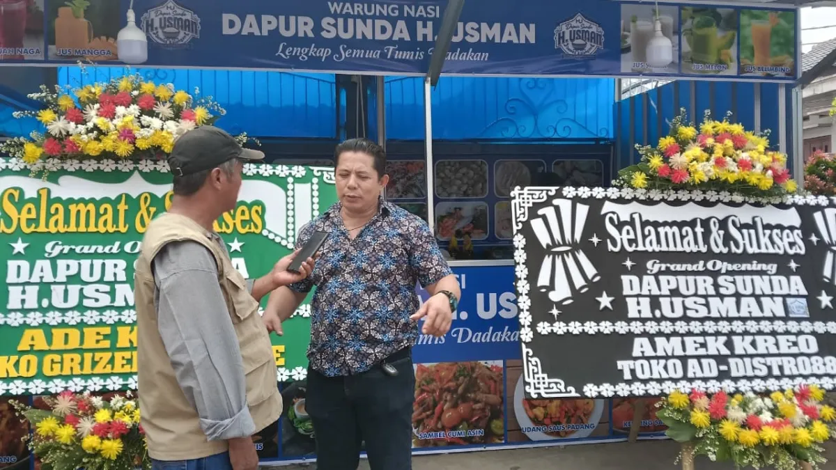 Dapur Sunda H Usman Resmi Dibuka di Jalur Cirebon–Kuningan, Serap 20 Tenaga Kerja Lokal
