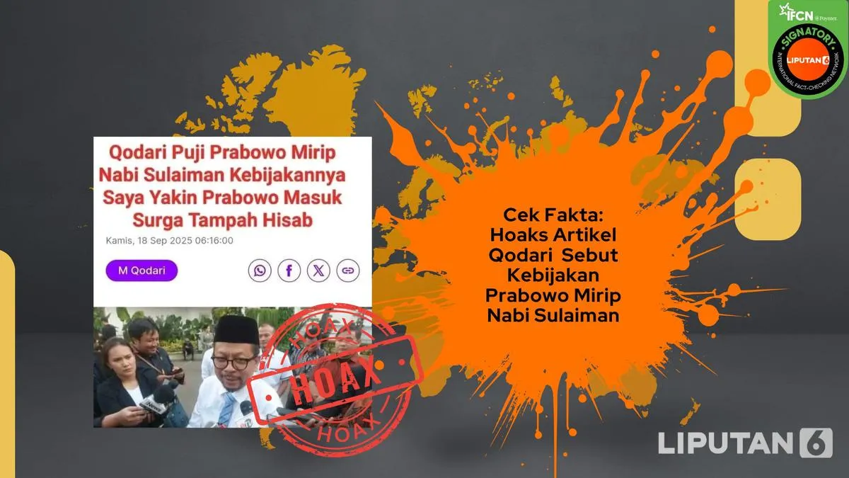 Hoaks Politik soal Tokoh Disanjung Seperti Nabi Beredar, Ini Penjelasan Singkatnya