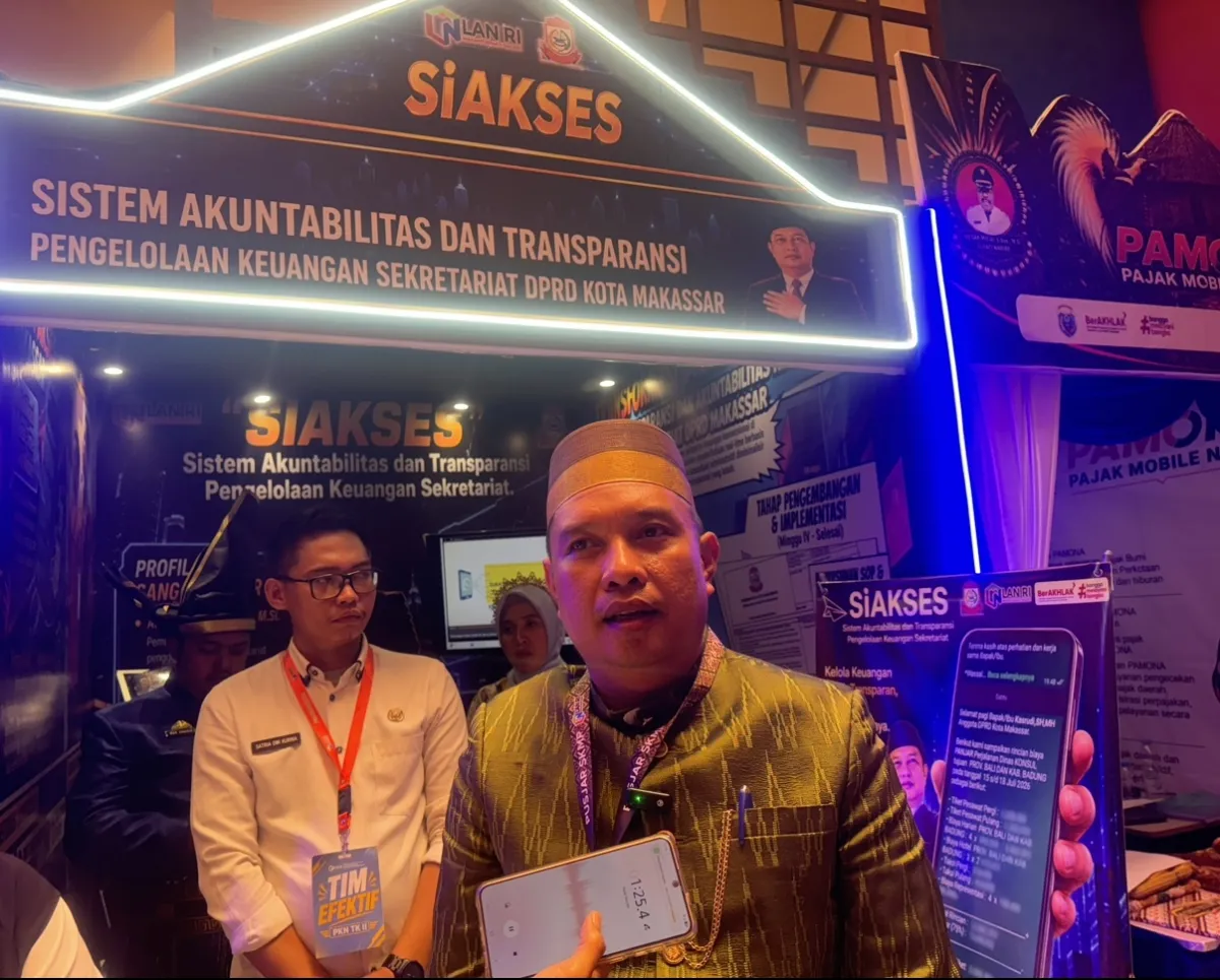Sekretariat DPRD Makassar Kembangkan Si-Akses untuk Rincian Hak Keuangan Anggota Dewan via WhatsApp
