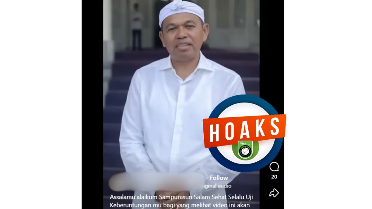 Hoaks Mengatasnamakan Dedi Mulyadi: Klaim Bantuan Dana via WhatsApp Beredar di Media Sosial