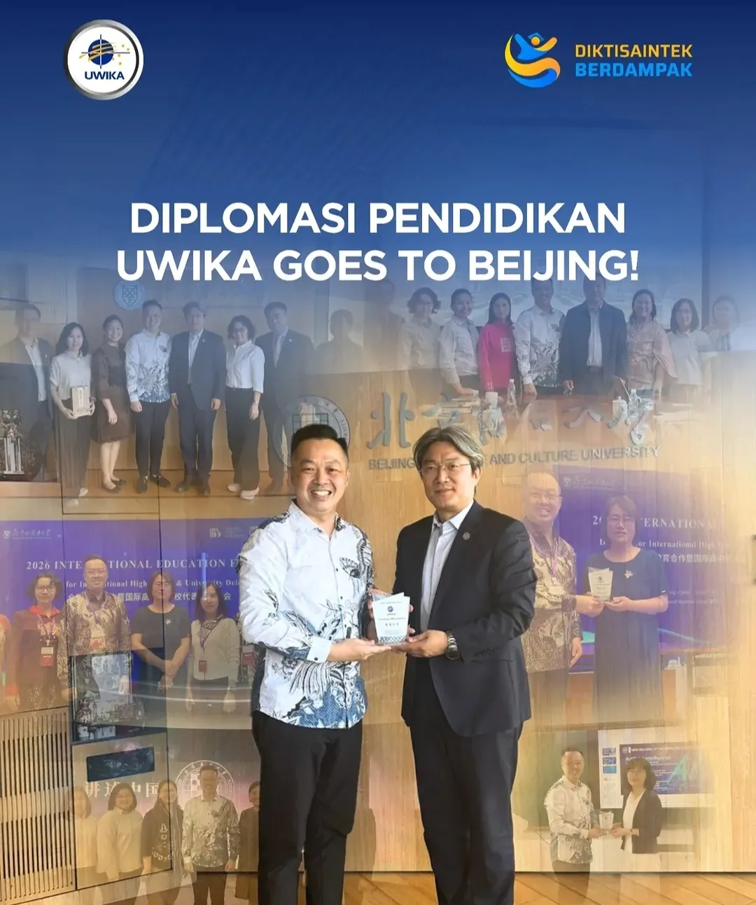 UWIKA Surabaya Kunjungi Sejumlah Kampus di Beijing, Bahas Kolaborasi Akademik dan Peluang Beasiswa
