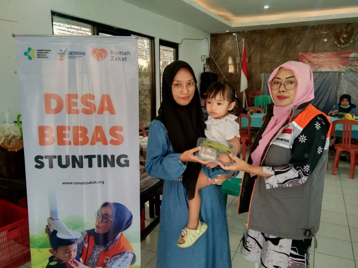 Rumah Zakat Gelar Pemeriksaan Kesehatan Rutin Balita di Oro-Oro Dowo, Malang
