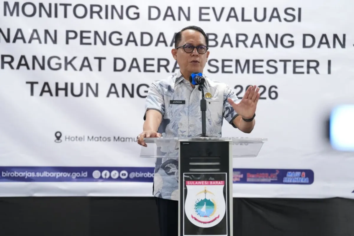 Sekda Sulbar Minta OPD Percepat Pengadaan Semester II 2026 dan Tegaskan Transparansi