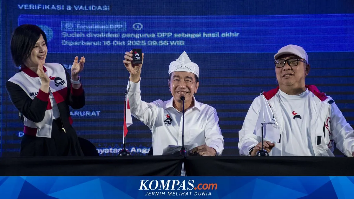 Jokowi Masuk PSI dan Pertanyaan Besar tentang Politik Tanpa Pensiun