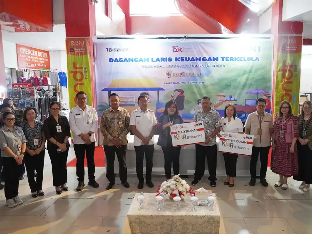 OJK Gandeng BNI dan Bank SulutGo Dorong Literasi Keuangan UMKM di Minahasa Tenggara
